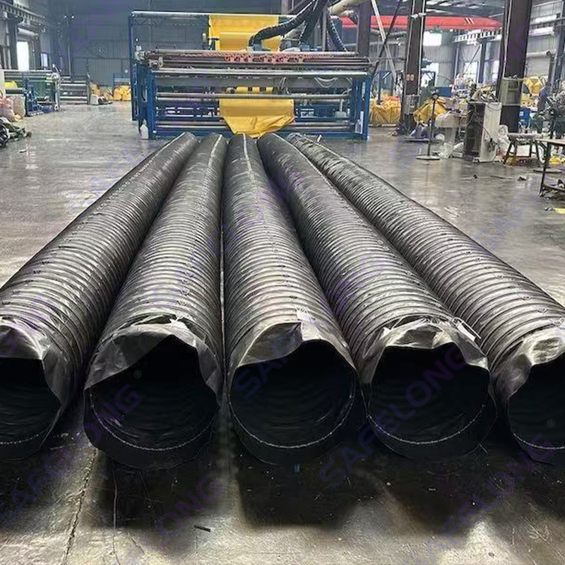 Conductă flexibilă de ventilație subterană a minei de cărbune