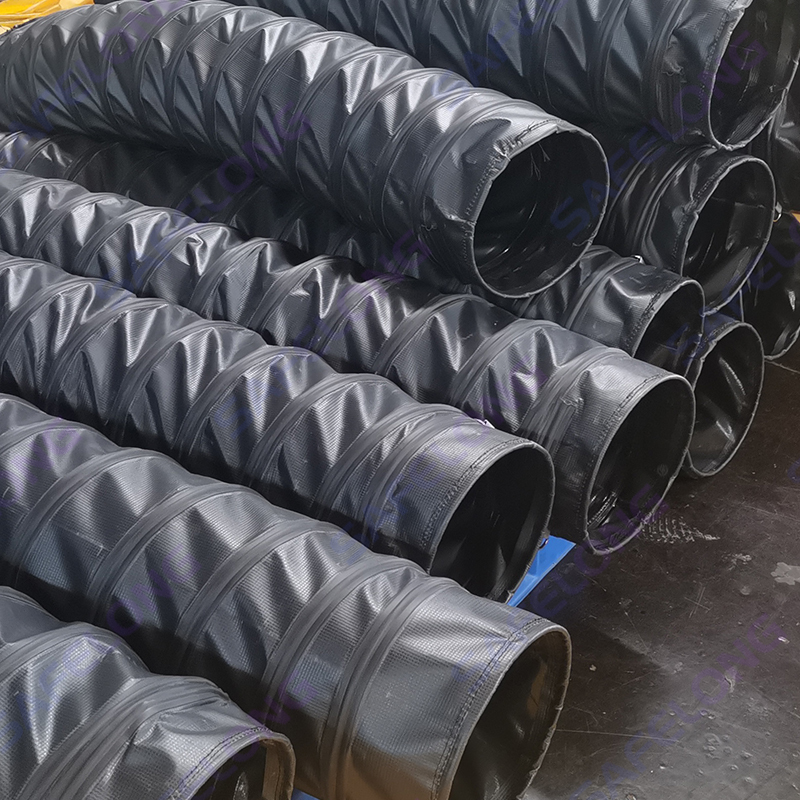 Conductă flexibilă de ventilație cu sârmă de oțel